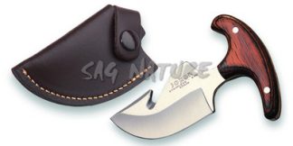 1201103 - COLTELLO SCUOIATORE CON MANICO STAMINA LAMA 8 CM ACCIAIO 440 PESO 100 GR - JOKER CR11