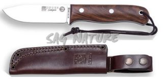 1201247 - COLTELLO BUSHCRAFT E SURVIVAL BS9 CAMPERO ACCIAO MOVA 1.4116 MANICO MICARTA LAMA 10,5 CM PESO 225 GR - COMPLETO DI FODERO PELLE - JOKER CN112