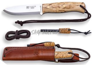 1201338 - COLTELLO JOKER EMBER BUSHCRFT E SOPRAVVIVENZA MANICO IN BETULLA RICCIA - JOKER CL122