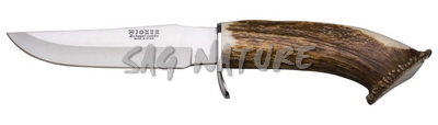 1201455 - COLTELLO CON MANICO IN CORNO DI CERVO LAMA 14 CM PESO 230 GR - JOKER CN33