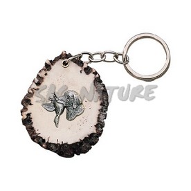 1201601 - PORTACHIAVI BASE CERVO CON CANE RIPORTO ANATRA - JOKER VN17