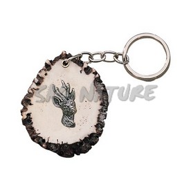 1201860 - PORTACHIAVI CON BASE CERVO E TESTA CAPRIOLO - JOKER VN14