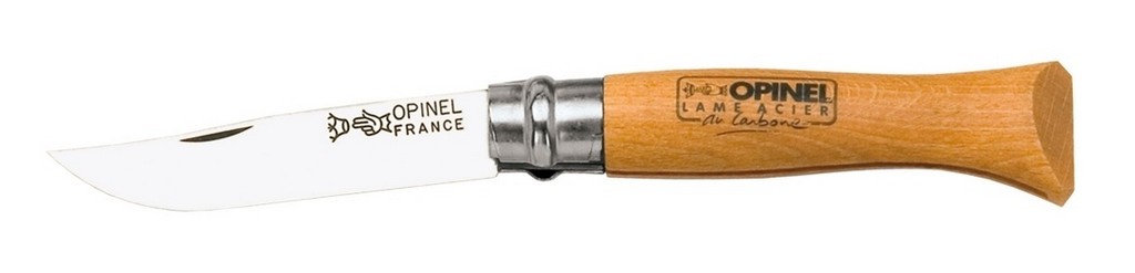 1202057 - COLTELLO OPINEL N 7 LAMA IN CARBONIO DA 7,9 CM - OP607