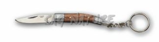 1203101 - COLTELLO PORTACHIAVI CON MANICO IN LEGNO OLIVO LAMA 4,5 CM - JKR277