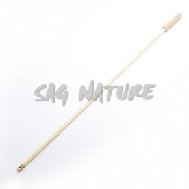 1301094 - BACCHETTONE PER FUCILE IN LEGNO A 1 PEZZO, DIAM 13 MM, CON IMPUGNATURA