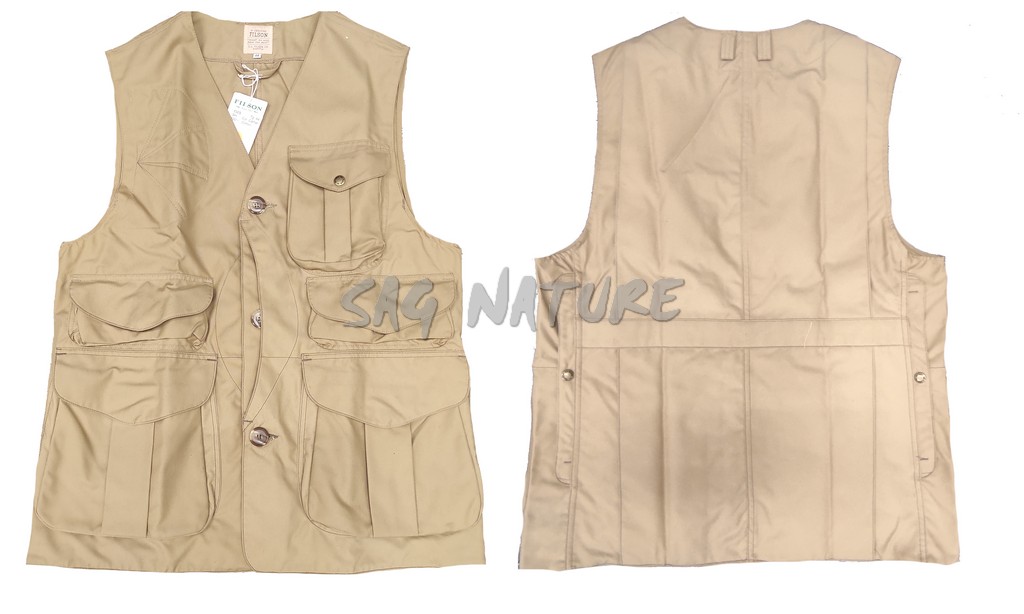 1401010 - GILET - SHELTER HUNTING VEST OIL 532S-SH - FILSON