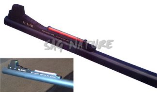 1601003 - MIRINO PX-R1000 CON SIMBOLO CERCHIO E PUNTO - FISSAGGIO SU CANNE SENZA BINDELLA DA 15 A 25 MM - PESO 40 GRAMMI - EASYHIT