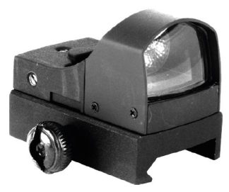 1703005 - AIM MICRO RED DOT TACTICAL CON PULSANTE SPEGNIMENTO BASE WEAVER - ART. RTA-S