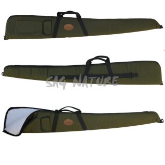 1705010 - FODERO PER FUCILE IN 600D RIPSTOP IMBOTTITO CINGHIA DA TRASP. TASCA LATERALE CM 140X24 - ART. YQGB-001-140