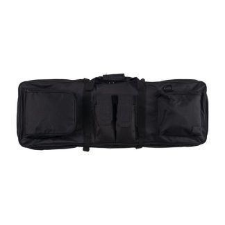 1705058 - FODERO TACTICAL RESISTENTE MULTITASCHE DI COLORE NERO CM 85X40 - ART. POLICE 85 SHORT NERO
