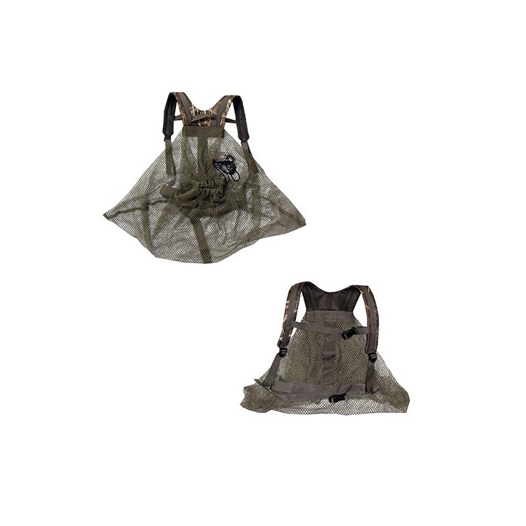 1708003 - ZAINO SACCA A RETE CON SPALLACCI PORTA STAMPI CM 90X50 - ART. B57