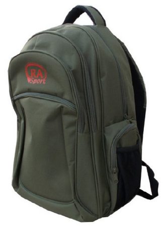 1708008 - ZAINO CON 2 COMPARTI + TASCHE ESTERNE E PORTA BOTTIGLIA FODERATO IN NYLON SEDILE INTERNO ESTENSIBILE E SPALLACCI IMBOTTITI CM 50X20X30 - ART. ZAINO SOSTA