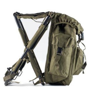 1708023 - ZAINO IN CORDURA CON SGABELLO METALLICO AMOVIBILE CM 50X50X35 - ART. BS34Z