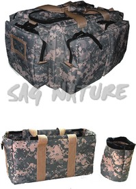 1708029 - BORSA TACTICAL DIGITAL CAMO CON INTERNI REMOVIBILI PORTA ARMI MUNIZIONI CM 60X35X35 - ART. BORSA SWAT CAMO