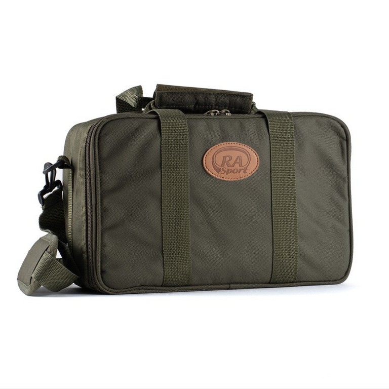 1708041 - BORSA PORTA CARTUCCE IN POLYESTERE VERDE CM 35X23X19 - ART. B40