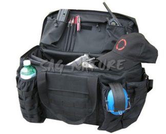1708068 - BORSA TACTICAL DA TIRO MULTIFUNZIONE E MULTISCOMPARTO SEMIRIGIDA CON TRACOLLA CM 65X28X29