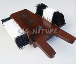 1709041 - LEVASTIVALI IN LEGNO CON SPAZZOLE LATERALI PER LA PULIZIA - SAG NATURE