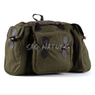 1709064 - ZAINO IN LODEN E PELLE CON INTERNO IMPERMEABILE REMOVIBILE CM 60X50 - ART. LODEN 01