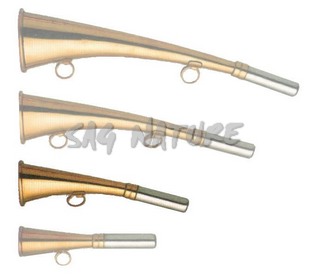 1709092 - CORNO-TROMBETTA IN OTTONE MISURA 16 CM