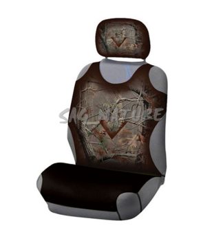 1709111 - COPRISEDILE TESTA CINGHIALE - 2 PEZZI - MISURA UNICA - SI ADATTA A DIVERSI SEDILI - M271-1643