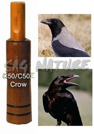 1713058 - RICHIAMO A FIATO IN LEGNO PER CORVO E CORNACCHIA - ART. C50