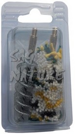 1716007 - BLISTER DI 2 SCOVOLI ACCIAIO ELICA E LANA - CAL. 12/20/28/410 - ART. 51M2