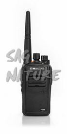 1901025 - RICETRASMITTENTE G15 - PMR446 - COMPLETA DI CARICATORE DA TAVOLO - CLIP RIPROD. - MIDLAND