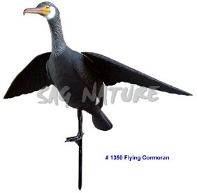 2004013 - CORMORANO CON ASTA - ZAMPE E ALI E ASTA VENTO DIREZIONALE 1350 SPORTPLAST