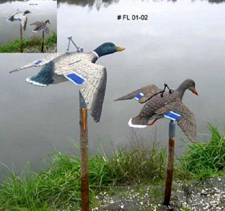 2007016 - GERMANO FEMMINA IN VOLO (SET X 2) CON SISTEMA VENTO DIREZIONALE FL02 - SPORTPLAST