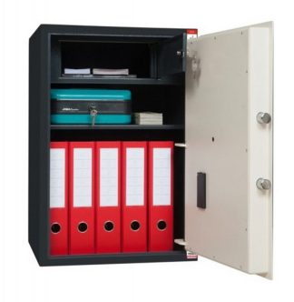 2301035 - CASSAFORTE/ARMADIO BLINDATO MOD. PS63E - CM 63X43X36,5 - 1 RIPIANI - KG 40 - CON TESORETTO - CON CHIAVE ELETTRONICA - GRIFFON