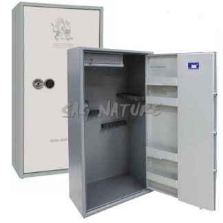 2301049 - CASSAFORTE/ARMADIO BLINDATO MOD. GE750/52 EL - 18 FUCILI - CM 152x75x52 - PESO KG 165 ca. - TESORETTO BLINDATO E RIPIANI - GRIFFON