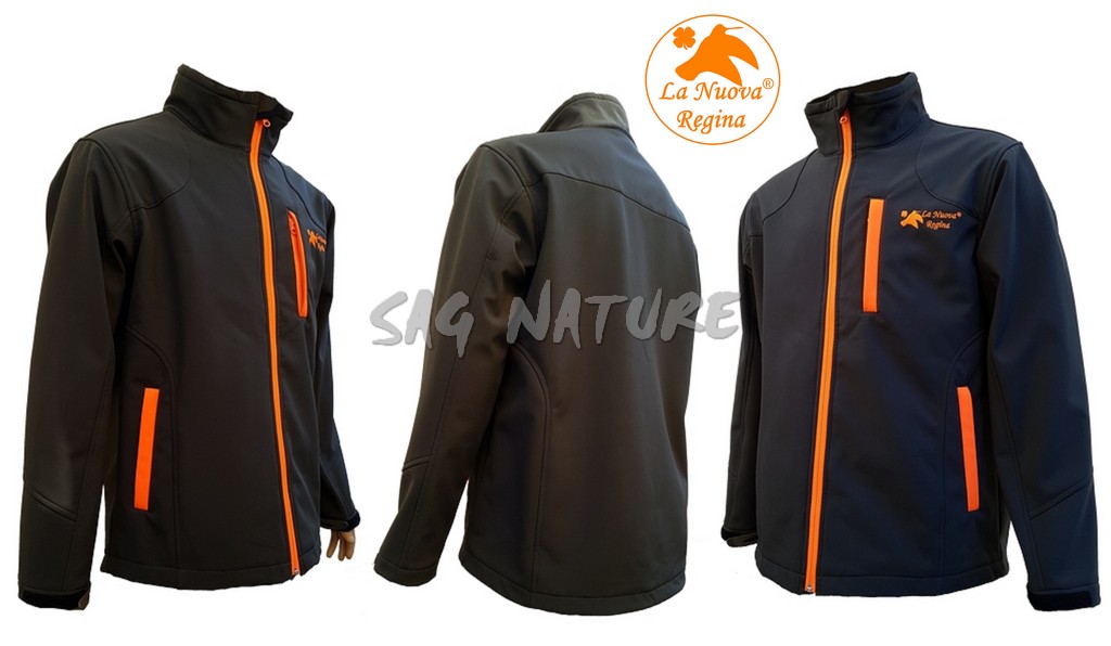 2901059 - GIACCA WILD SUPREME FULL GREEN IN SOFTSHELL - TG S ALLA 4XL - LA NUOVA REGINA - SAG NATURE