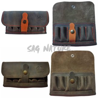 2902007 - GIBERNA ETERNAL CON PATTA DI COPERTURA TUTTA IN PELLE PRIMA SCELTA - 6 CELLE - TUTTI I CALIBRI - MADE IN ITALY - LA NUOVA REGINA