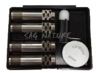 3002476 - PORTA STROZZATORI 4 PEZZI 71 MM MAX - GEMINI - BOX.5.72