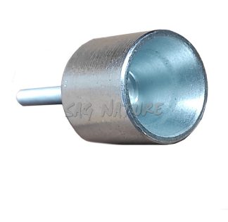 3301012 - CONTROBOBINA UNIVERSALE IN ACCIAIO A SEZIONE CONICA LISCIA COMPLETA DI VITI E DADO DA CAL. 12 AL CAL 410 - GAEP