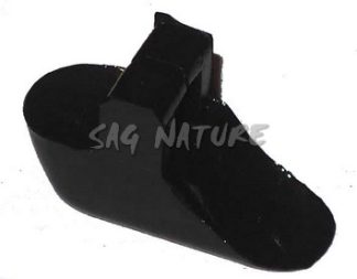 3501046 - SALVADITO SENZA VITE DI COLORE NERO - MM 30x13 - CERVELLATI - 202557