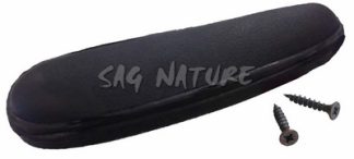 3601002 - CALCIOLO GOMMA SOFT ALT.mm20 INT.SE mm82 NERO PIENO - SCATOLA CATONE  + VITI - RECCO CALCIOLI LUX 20 P