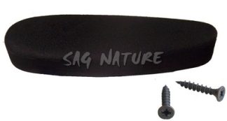 3601023 - CALCIOLO GOMMA SOFT ALT.mm20 INT.SE mm82 NERO FINTA PELLE PIENO - SCATOLA CARTONE + VITI - RECCO CALCIOLI 500/20 SP