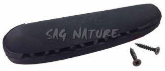 3601030 - CALCIOLO GOMMA SOFT ALT.mm 15 INT.SE mm82 NERO VENTILATO - SCATOLA CARTONE + VITI - RECCO CALCIOLI LUX 15 V