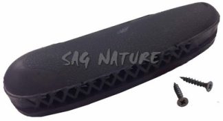 3601041 - CALCIOLO GOMMA SOFT ALT.mm25 INT.SE mm82 NERO VENTILATO - SCATOLA CARTONE + VITI - RECCO CALCIOLI LUX 25 V