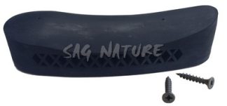 3601051 - CALCIOLO GOMMA ELASTICO ALT.mm25 INT.SE mm82 NERO VENTILATO - SCATOLA CARTONE + VITI - RECCO CALCIOLI 625