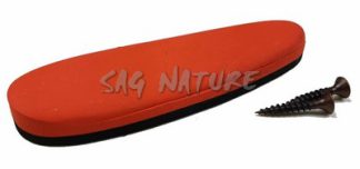 3601076 - CALCIOLO GOMMA SOFT ALT.mm30 INT.SE mm82 NERO FINTA PELLE PIENO - SCATOLA CARTONE + VITI - RECCO CALCIOLI 500/30 SP