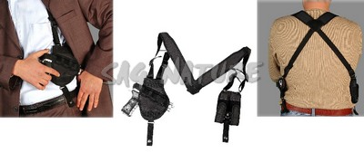 3806024 - FONDINA MASC HOLSTER ASCELLARE IN CORDURA ART. KA-310TR