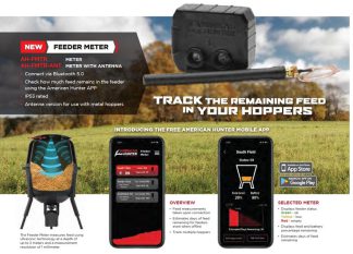 4201024 - MISURATORE DELLA QUANTITA' DI MANGIME DEL FORAGGIATORE - CONNESSIONE BLUETOOTH 5.0 - AH-FMTR - AMERICAN HUNTER