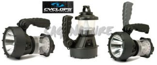 4201033 - FUSE 3 WATT SPORTLIGHT - LAMPADA E LANTERNA RICARICABILE A LED - CYC-RL3WLAN - CYCLOPS