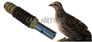 4202016 - RICHIAMO PER QUAGLIA FEMMINA - LUNGHEZZA 12 CM - IN BLISTER