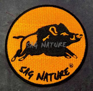 4901005 - PATCH TOPPA CINGHIALE CORPO INTERO - DIAMETRO 8,5 CM - SAG NATURE
