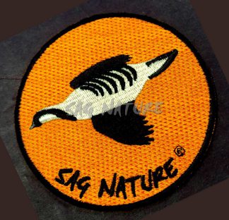 4901007 - PATCH TOPPA COTURNICE IN VOLO - DIAMETRO 8,5 CM - SAG NATURE