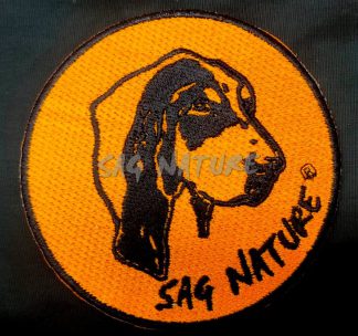 4901008 - PATCH TOPPA TESTA CANE GASCOGNE SANITONGEOIS - DIAMETRO 8,5 CM - SAG NATURE