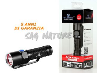 5501003 - LAMPADA 280 LM - RETRO LAMPADA MAGNETICA - ILLUMINAZIONE 84 METRI - PESO 46 GRAMMI - MISURE 23,0 X 86,0 MM - S15-L2  - GARANZIA 5 ANNI - OLIGHT